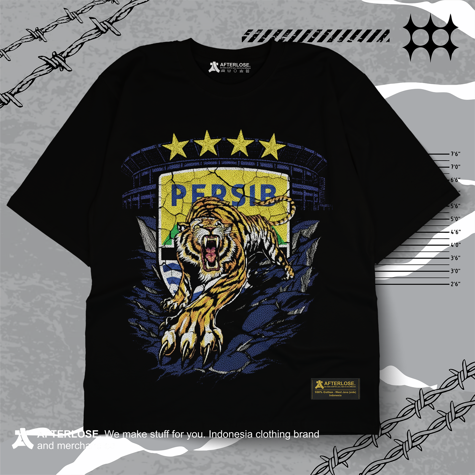 T-SHIRT PERSIB BINTANG 4
